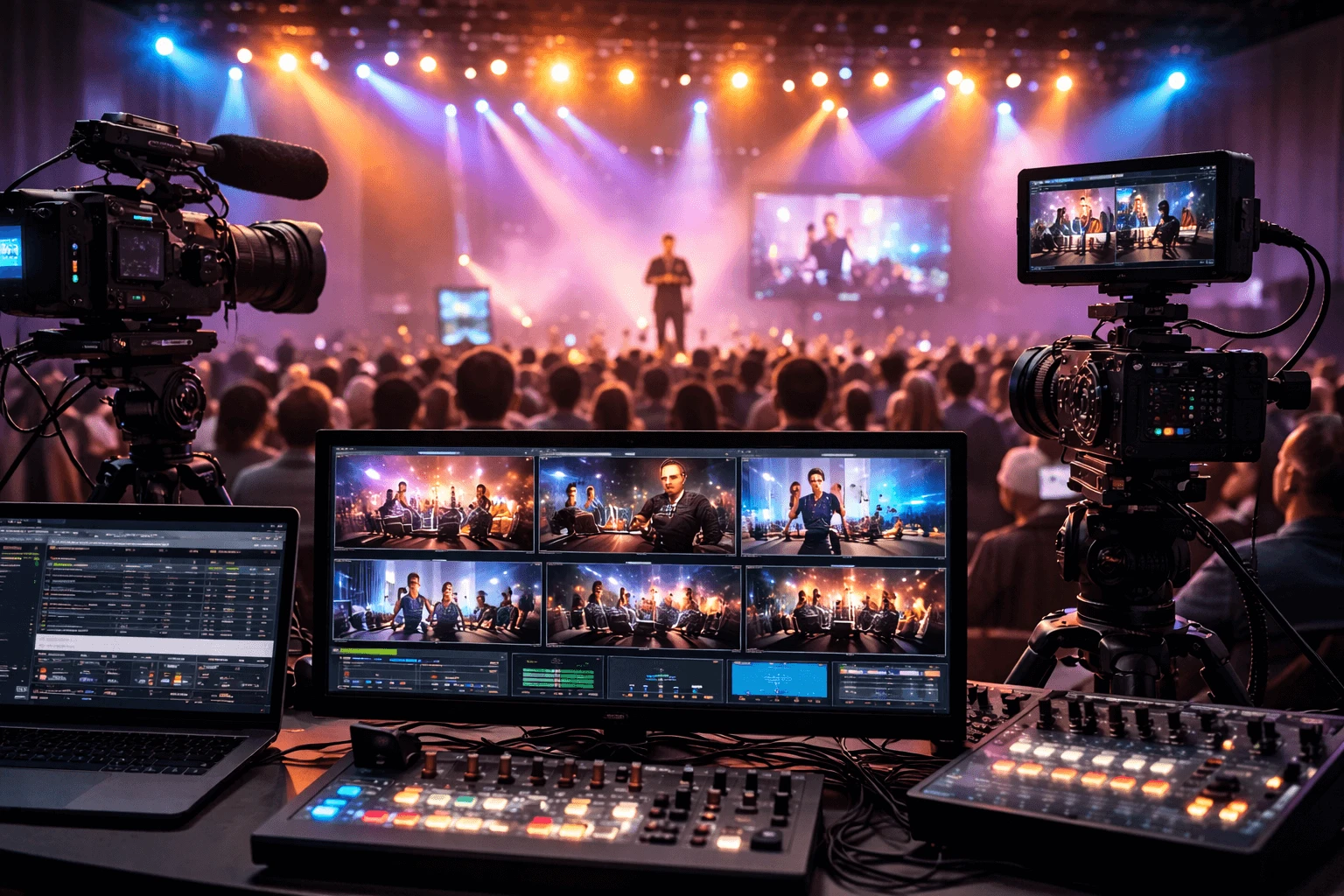 Producci&oacute;n de Transmisi&oacute;n en Vivo